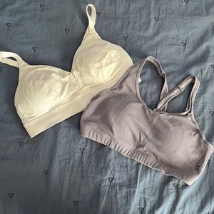 2 Tommy John second skin bralettes